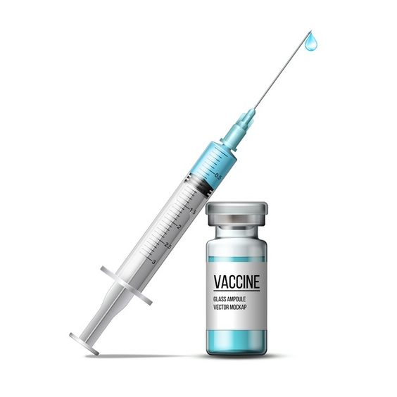 Plastic medical syringe