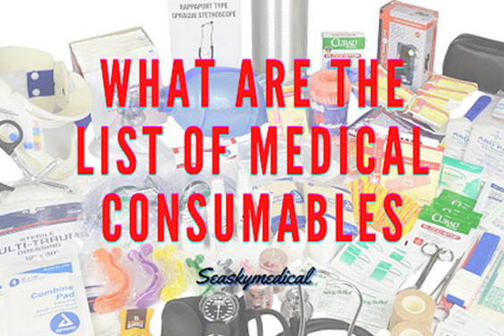 What Are the List of Medical Consumables Banner