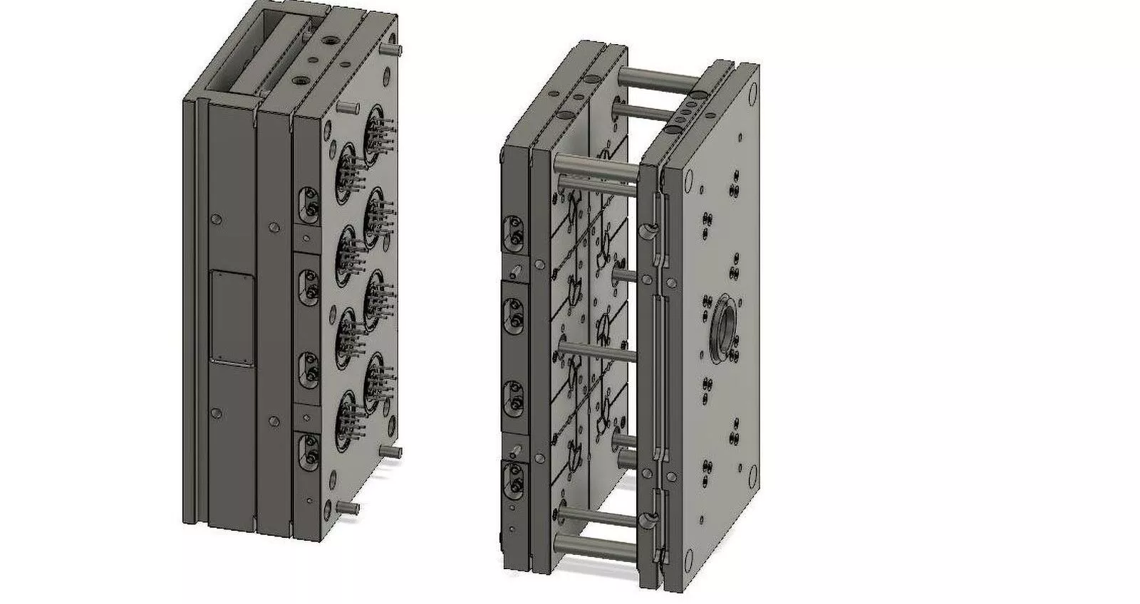 Three plate mold