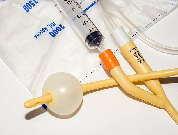 Urinary catheter, an example of curved medical devices