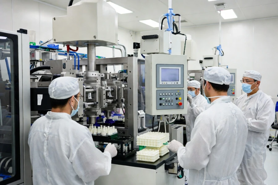 medical injection molding traceability quality control process