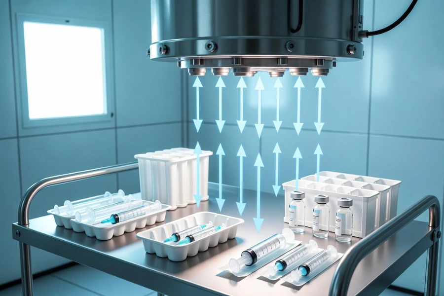 best materials for gamma sterilization in medical injection molded components