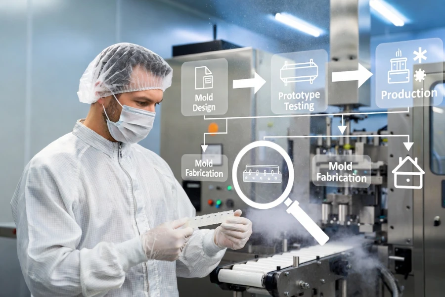 impact of design changes on validation cost in medical injection molding process