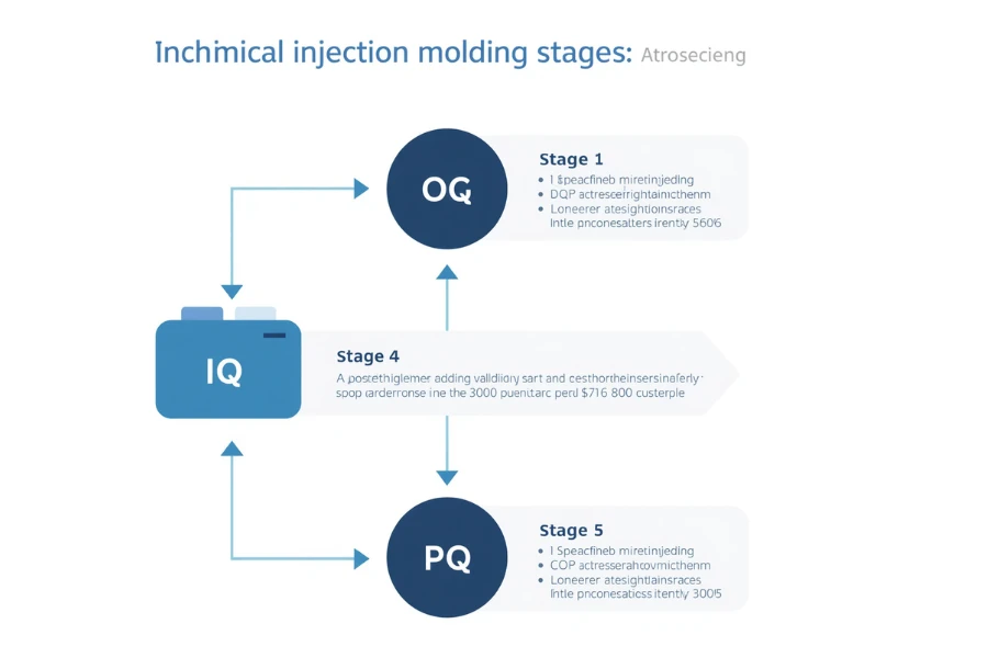 medical injection molding validation process including IQ OQ PQ stages and cost impact