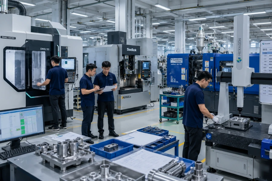 First article inspection during medical injection molding validation