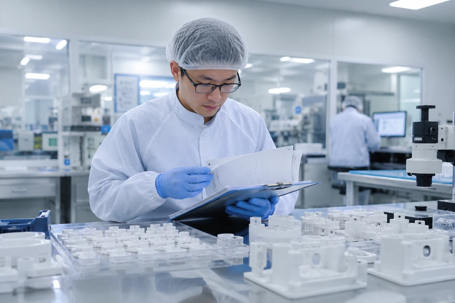 Medical supplier audit checklist for evaluating medical device manufacturing quality systems