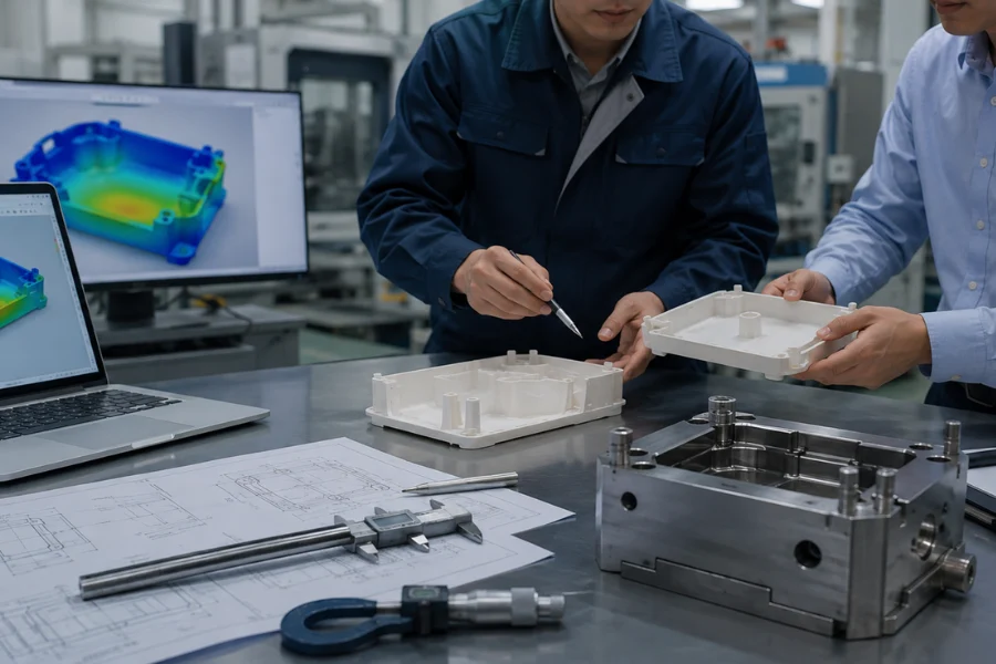 Polypropylene injection molding shrinkage and warpage control for medical parts