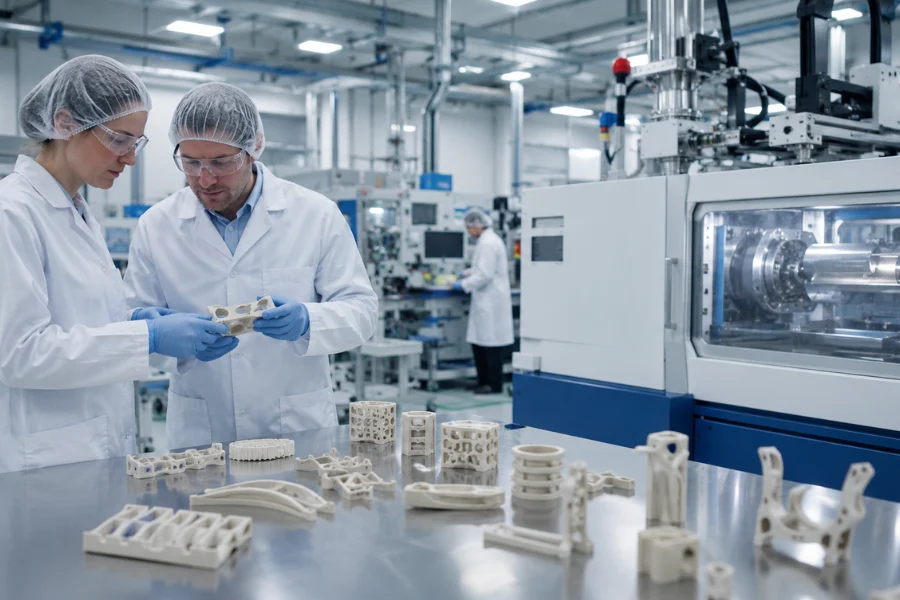 PEEK medical devices and precision medical component manufacturing process