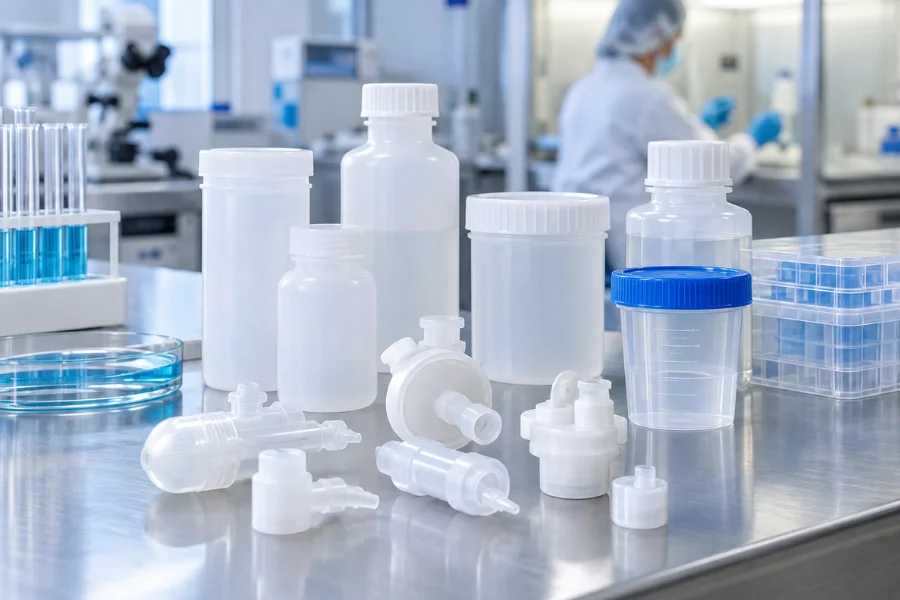 HDPE medical plastic showing chemical resistance and moisture resistance properties